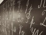 blackboard handwriting